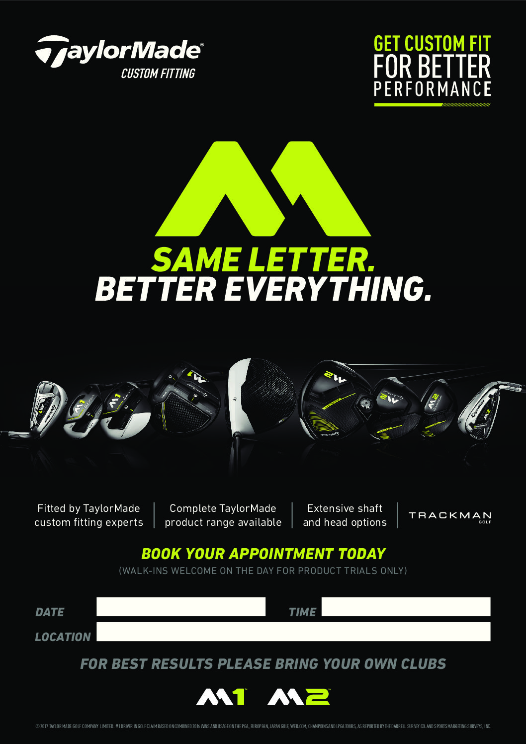 TaylorMade Golf Fitting Event TaylorMade Golf Fitting Event