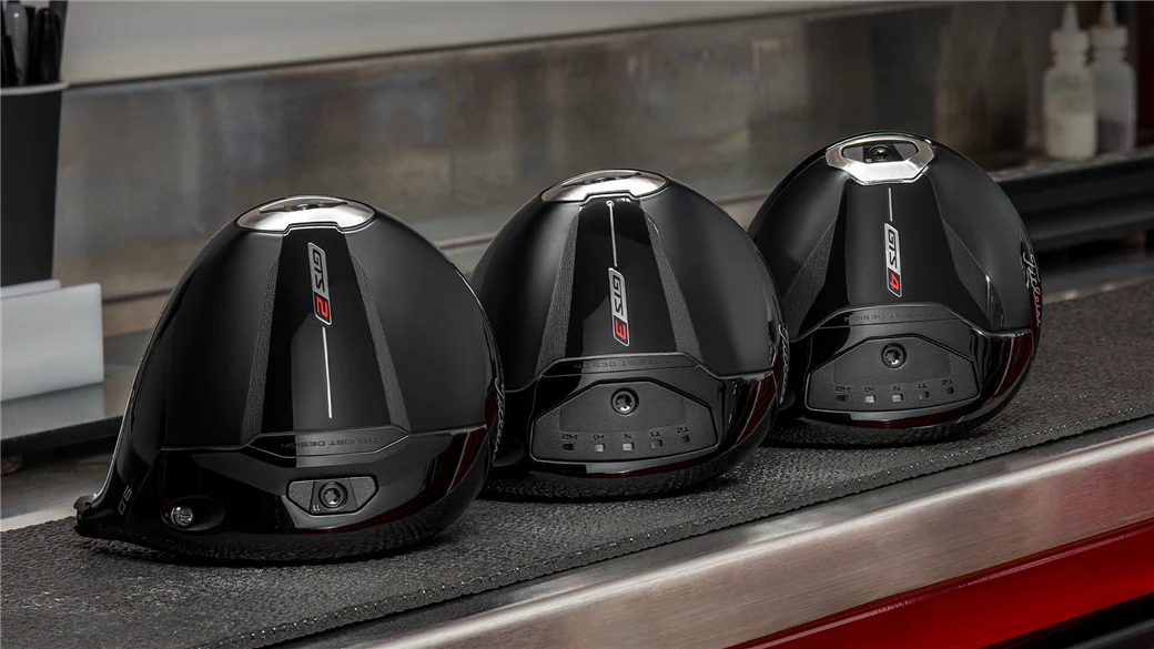 Titleist GTS driver in the pro shop at Winchester Golf Academy