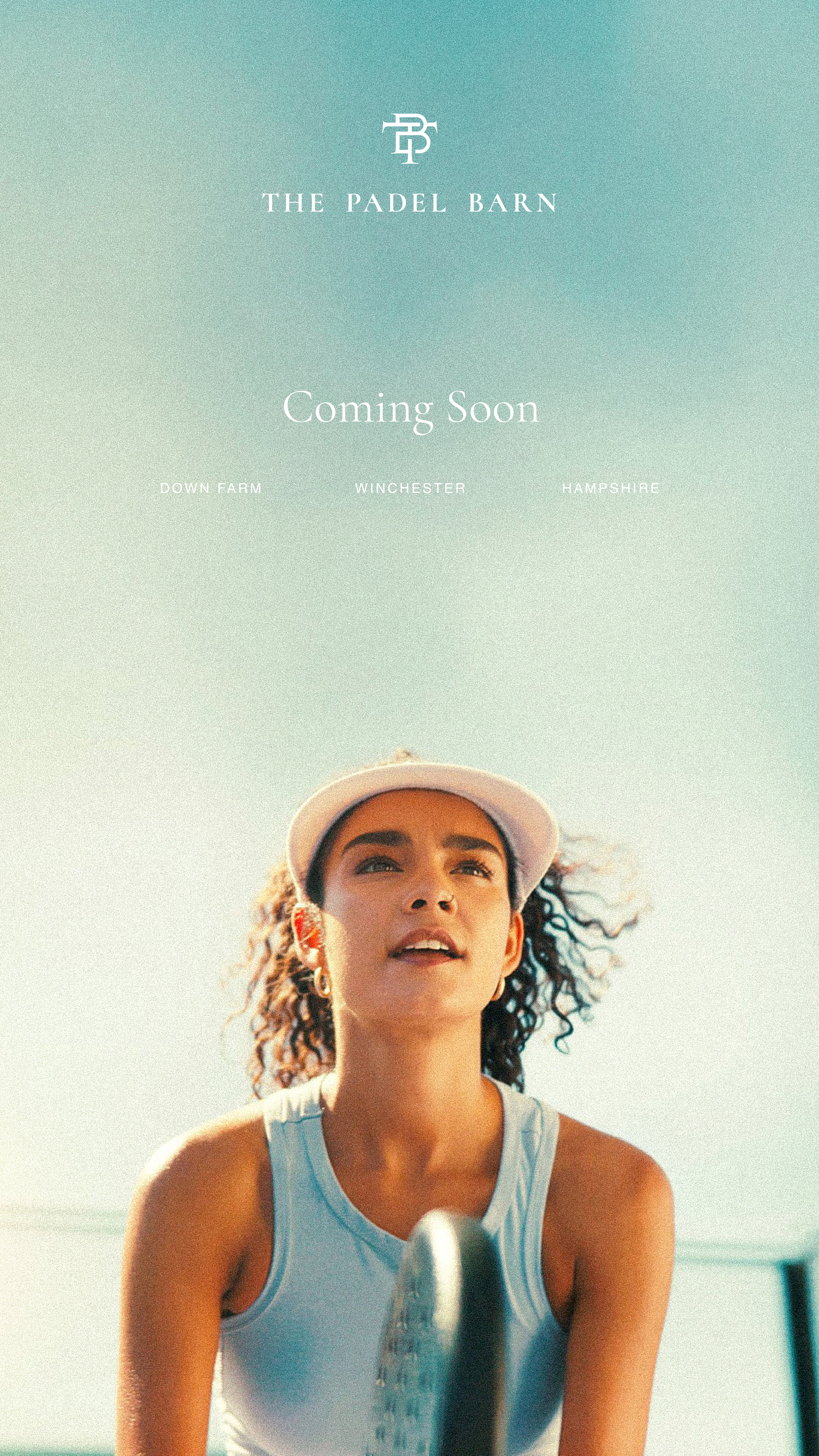 The Padel Barn breaking ground announcement